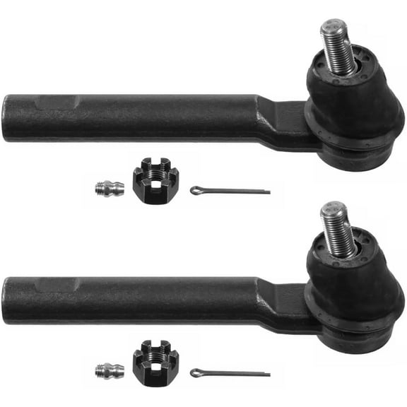 Detroit Axle - Front Outer Tie Rods Replacement for 2007-2011 Honda CR-V