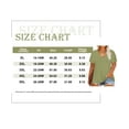 thumbnail image 2 of TIYOMI Ladies Plus Size 4X Light Green T-shirts Tops V Neck Blouses Short Sleeve Shirts Casual Summer Loose Fit Pullover 4XL 24W 26W, 2 of 4
