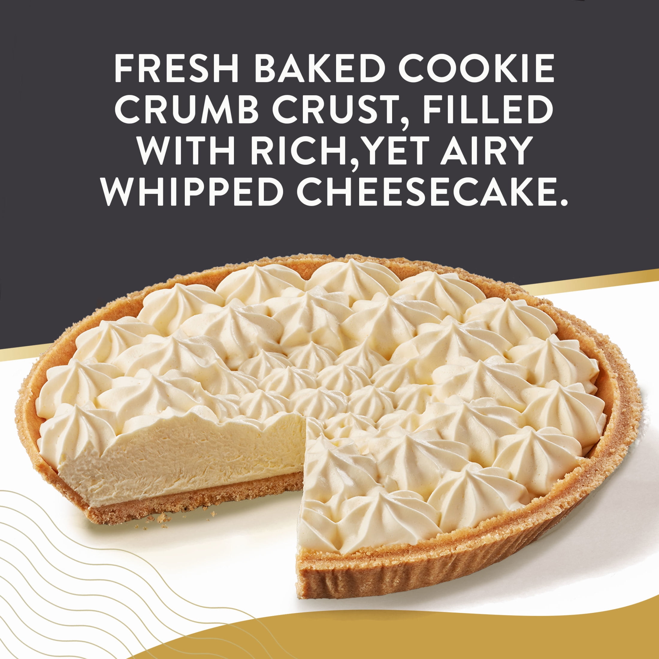 Edwards Signature Desserts Frozen Original Whipped Cheesecake, 24.0 oz