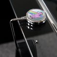 thumbnail image 3 of Pink Unicorn Floating on Cloud Rainbow Purse Bag Hanger Holder Hook, 3 of 4
