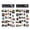White, variant on Postrame 2 Packs Hanging Photo Display, Wood Rustic Collage Picture Frames for Wall Decor with Blackboard, White
