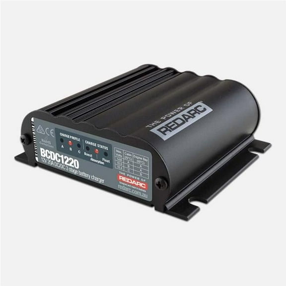 12V 20A Smart Start DC-DC 3 Stage Battery Charger