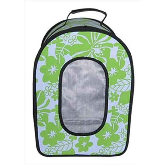 A&E Cage HB1506L Green 18.5 X 13.5 X 9 In. Large Soft Sided Travel Carrier