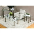 thumbnail image 2 of Furniture of America Karnette Metal 2-Piece Coffee Table Set in Champagne Gold, 2 of 5