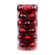 thumbnail image 2 of Adornos Navideños de Plástico con Purpurina de 6 Cm, 24 Unidades | Decoraciones Navideñas Irrompibles para Casa, Oficina, Hotel, Fiesta | Adornos Colgantes para Árbol, Centro de Mesa, Barandilla, 2 of 5