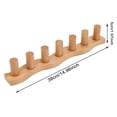 thumbnail image 3 of Wooden Yarn Blanket Yarn Knitting Machine Adjustable Length Suitable For Knitting Yarn Blankets Blankets Shawls 1PC Double Pointed Knitting Needles Set Knitting Bag Small Knitting Books for Beginners, 3 of 7