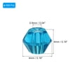 thumbnail image 2 of Uxcell 1600Pcs 4mm Bicone Glass Beads Small Faceted Dark Blue, 2 of 6