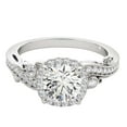 thumbnail image 2 of Aonejewelry 1.00 Carat Natural IGI Certified Diamond Engagement Weddding Ring For Woman Crafted In 18K Solid Rose White Yellow Gold (I-J/I2-I3), 2 of 7