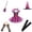 Light Purple_#13, variant on Witch Costume for Girls, Halloween Dress with Witch Hat Broom, Kids Moon Shimmer Witch Set for Party