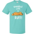 thumbnail image 3 of Inktastic Doodle Life is Ruff Golden Doodle T-Shirt, 3 of 5