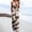Yellow, variant on Ayfxijin Work Pants Women Fashion Casual Loose Printed Pockets Sleeveless Back Strap Jumpsuit
