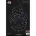 thumbnail image 1 of Harley-Davidson Flaming Skull Logo large Decal, 1 of 2
