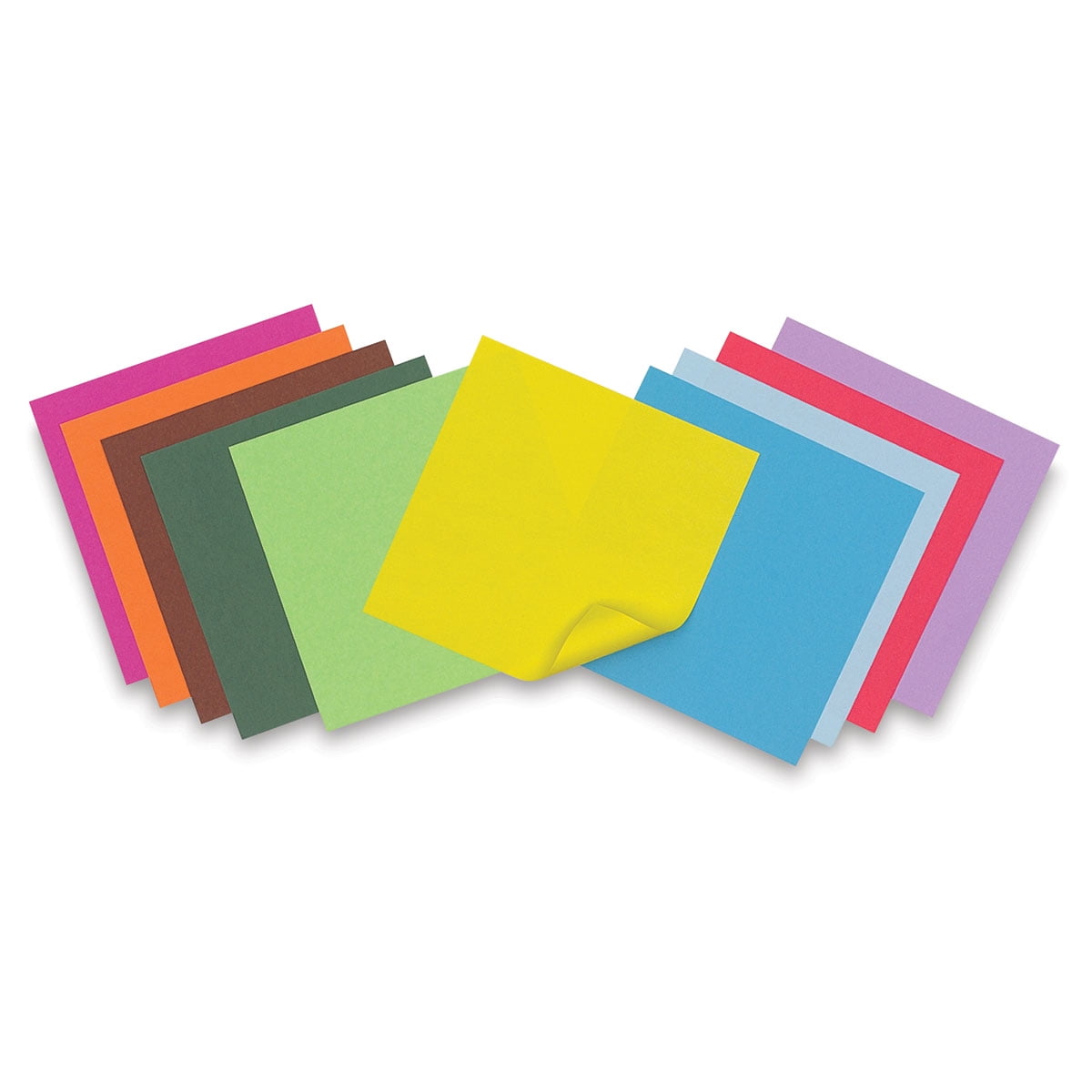 Folia Oragami Sheets - 8" x 8", Assorted, 100 Sheets