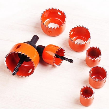 Joernso 5/8/13Pcs Hole Saw Wood Cutter Carpentry Woodworking Drilling Cutting Tool Set