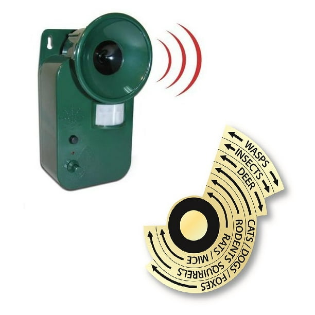 Ultrasonic Cordless Pest Repeller Pest Control Garden Protector Repellent Walmart Com Walmart Com
