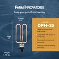 thumbnail image 3 of Farm Innovators Bouchon de Vidange pour Réservoirs d'Élevage Rubbermaid, 3 of 9