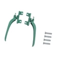 thumbnail image 4 of Manijas de bloqueo para ventanas abatibles, aleación de aluminio, piezas de repuesto, piezas de reparación, accesorios de repuesto, profesionales, Verde, 4 of 8