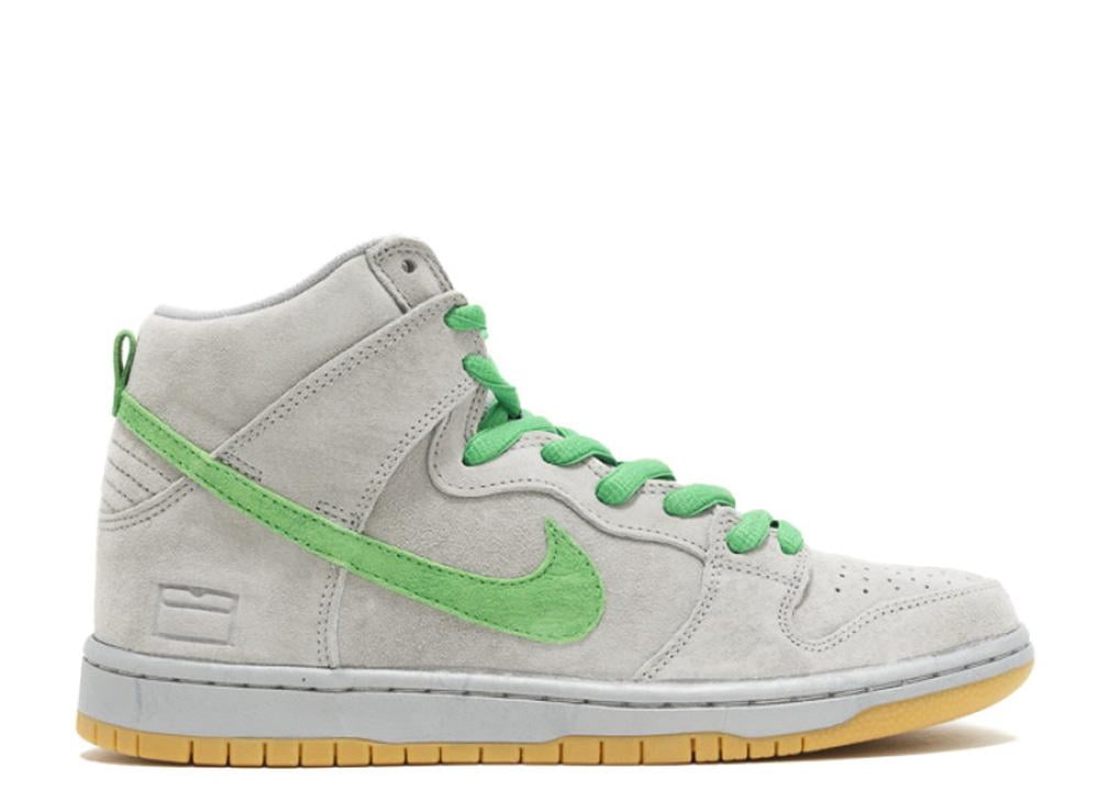 sb dunk high silver box