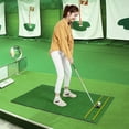 thumbnail image 2 of Costway Tapete de golf de 1,5 x 0,9 m, césped artificial para entrenamiento de golf, 32 mm, para interior y exterior, 2 of 3
