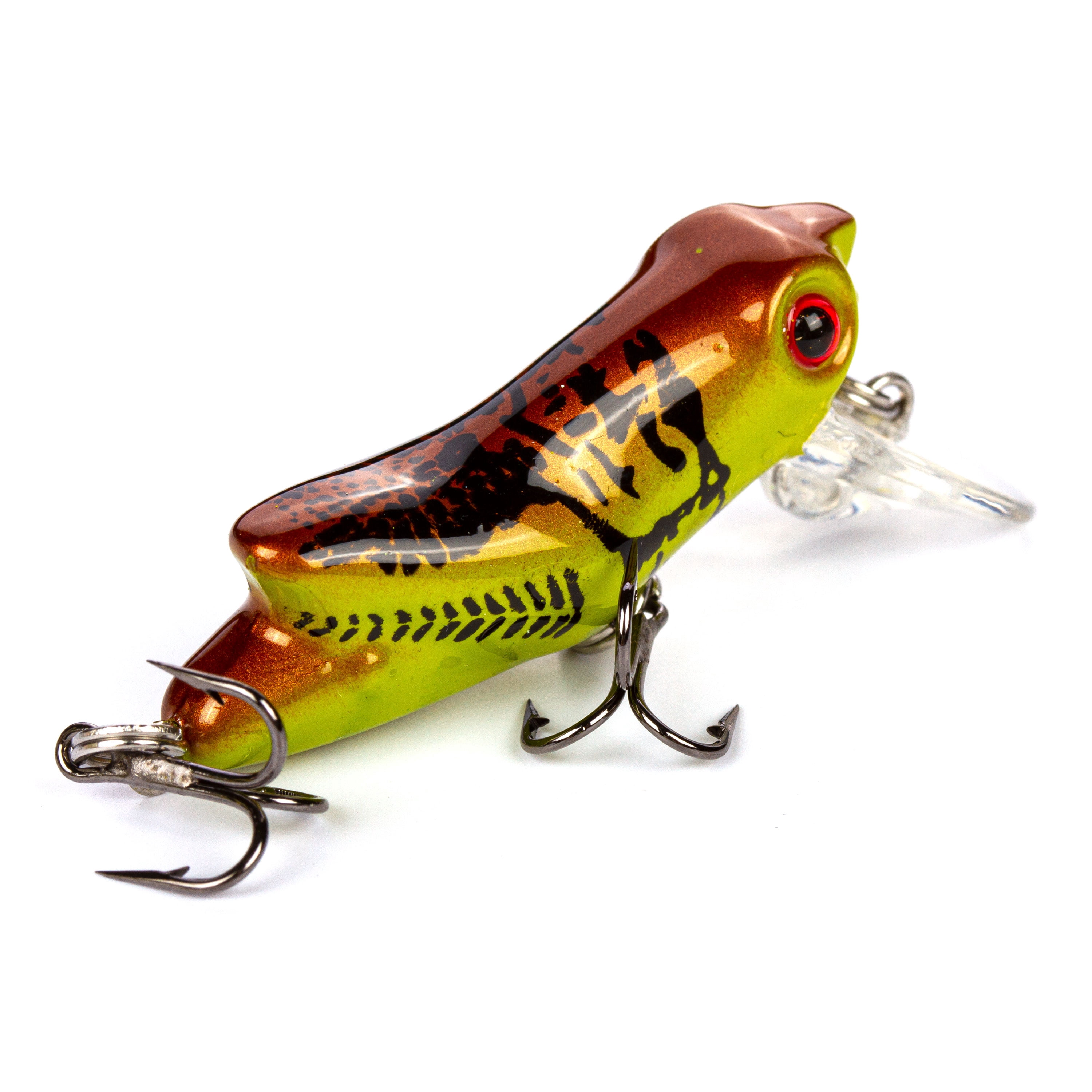 Ozark Trail Mini Hopper Crankbait, Phantom, 1/9 oz, Freshwater Fishing Lure