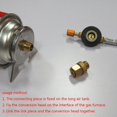 thumbnail image 2 of Adaptador de conector giratorio duradero para equipo de campamento, tanque de gas, turismo al aire libre, 2 of 5