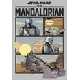 thumbnail image 2 of Women's Star Wars: The Mandalorian Rescue The Child Graphic Tee Athletic Heather X Large, 2 of 4