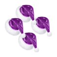 thumbnail image 1 of wonima44 4 Pcs Adult Sequin Santa Hat Unisex Shiny Christmas Santa Claus Hat with Lining Plush Brim for Women Men, 1 of 1