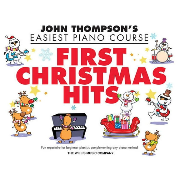 First Christmas Hits: Mid to Later Elementary Level (Paperback)