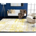 thumbnail image 3 of SAFAVIEH Skyler Jobeth Distressed Area Rug, Silver/Green, 9' x 12', 3 of 9