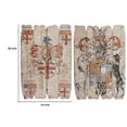 thumbnail image 5 of England Art Wooden Wall Plaques - Set of 2 - 24"W x 36"H - Multicolor, 5 of 5