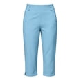 thumbnail image 7 of Maplenight Womens Golf Capri Pants High Waisted Stretch Lightweight Side Pockets Casual Sport Outdoor Cropped Pants, 7 of 7