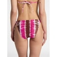 thumbnail image 3 of No Boundaries Contrast Print Cheeky High Waist Bikini Bottoms, Women’s, 3 of 5