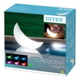 thumbnail image 2 of Intex Indoor/Outdoor Floating Crescent LED Decorative Accent Light, 2 of 7