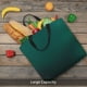 thumbnail image 5 of Fotbe Dark teal green Bolsa Tote con Estampado para Mujer, Bolsos con Cremallera, Bolsa de Hombro Casual de Gran Capacidad con Bolsillos Internos, 5 of 7