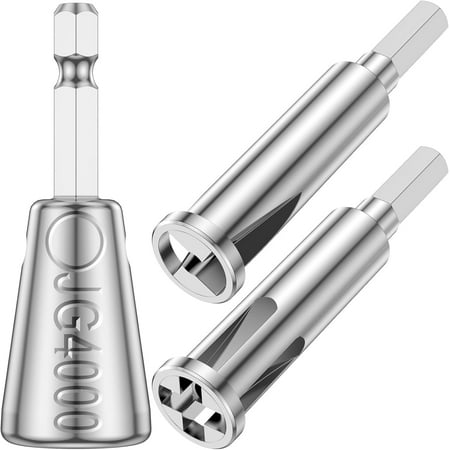 

FENG3PCS Wire Stripper & Wire Twister Set 6mm Hex Shank Cable Twisting Tool for Drill Carbon Steel 3 Way & 5 Way Stripping Tool Durable Electric Wire Peeler Tool Cable Quick Stripping-240810