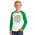 thumbnail image 3 of Tiijoy St. Patrick's Day Long Sleeve T-Shirt for Boys Round Neck Graphic Tee, Sizes 2-14, 3 of 3