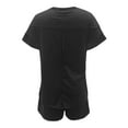 thumbnail image 5 of Summer Women's Shorts Suit for Daily and Wear Round Neck Design Versatile Style Comfortable Fit Easy Care for All Occasions Bathing Suit Covers Womens Bathing Suit Bottom Board Shorts plus Size, 5 of 5