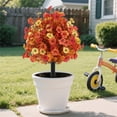 thumbnail image 2 of Fall Decoration Simulation Plant Ground Plug for Outdoor Autumn Home Decor, Durable Faux Greenery for Garden, Patio, Front Door and Window Sill, 2 of 8