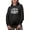 Black, variant on Celebrate Juneteenth 1865 - June 19 End of Slavery Celebration, Black Hooded Sweatshirt or Hoodie, Large