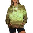 thumbnail image 7 of XMMSWDLA Gradient Printed Hoodies for Women Oversized Hooded Sweatshirts Long Sleeve Shirts Cozy Soft Pullover Womans Hoodie, 7 of 7