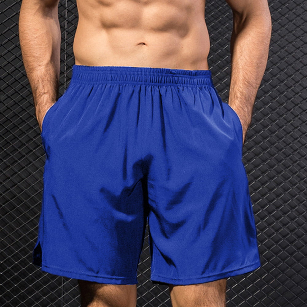 Anself - Men Sport Shorts Fitness Running Sport Wear Elastic Waist Hot