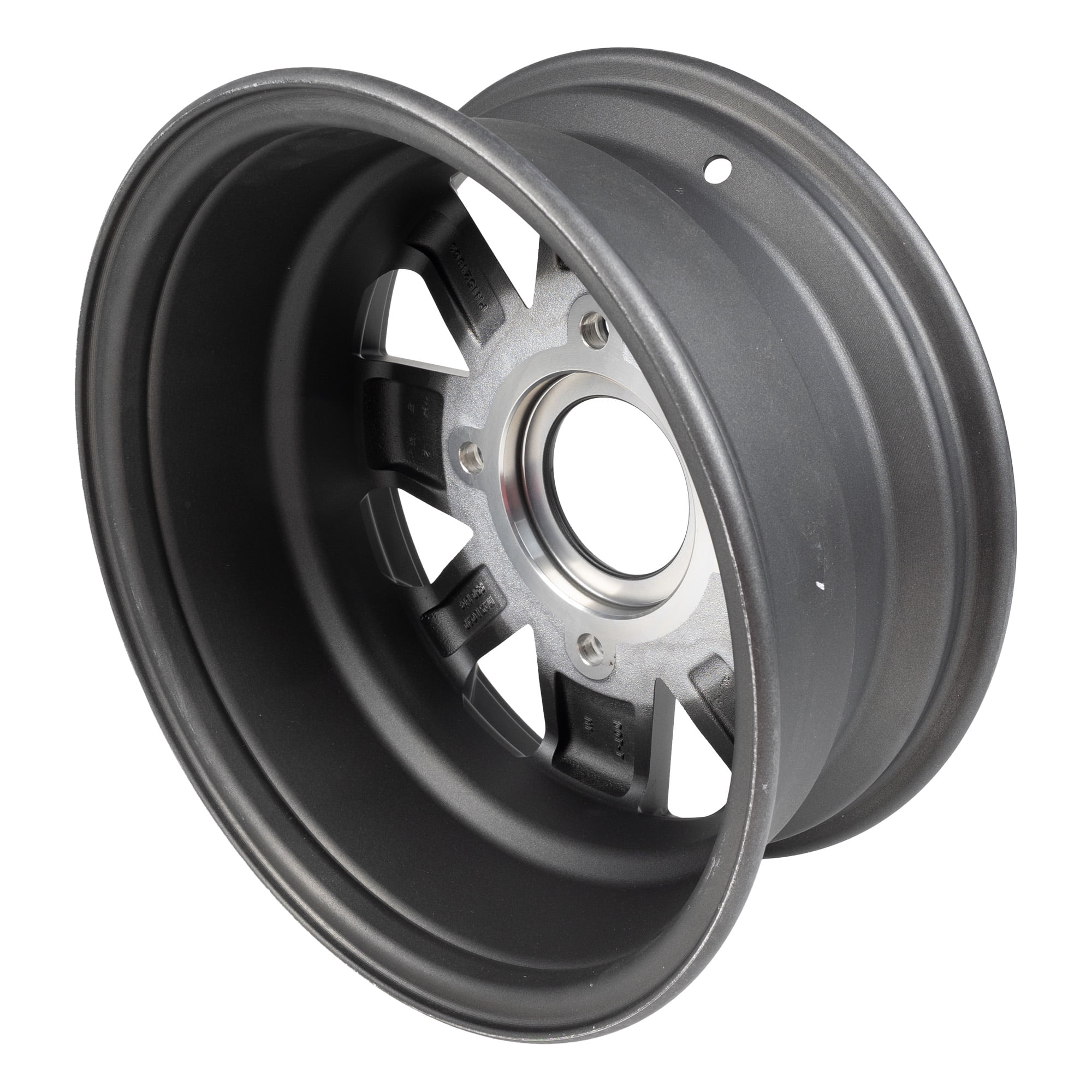 Polaris 1521963-655 RIM-FRONT 14X6 CAST 53 FLSHBLACK RZR