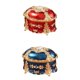 thumbnail image 1 of 2x Baratija Joyero Anillo Pendientes Caja Del Tesoro Caja De Almacenamiento Rojo + Azul Yinane  organizador de joyas, 1 of 8