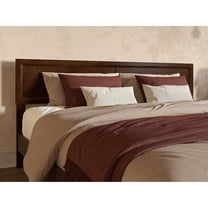AFI Sophia King Size Solid Hardwood Headboard in Walnut Brown