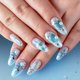 thumbnail image 1 of Pack of 30 Almond Shape False Nail ABS Press On Nail Fashionable Design for Easy Application at Home Parties Daily Use, 1 of 4