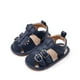 thumbnail image 1 of Puntoco (6-12 Meses) Sandalias De Verano Para Bebé, Diseño De Hebilla De Hierro, Suela De Goma, Sandalias Antideslizantes Huecas Para Bebé, Zapatos Para Niños Pequeños, Azul 11, 1 of 9