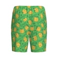 thumbnail image 4 of Picia Pumpkin Leaves Pajama Shorts for Men, Men's Pajama Bottoms, Sleepwear,Short Pajama Pants-X-Large, 4 of 9
