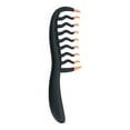 thumbnail image 3 of (4 pack) Conair THE CURL COLLECTIVE™ Detangling Hair Comb for Curly Hair, Black, 3 of 6