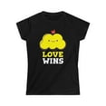 thumbnail image 3 of Love Wins LGBT Love Live Be Happy Love Print LGBT Equality Shirts for Women, 3 of 8