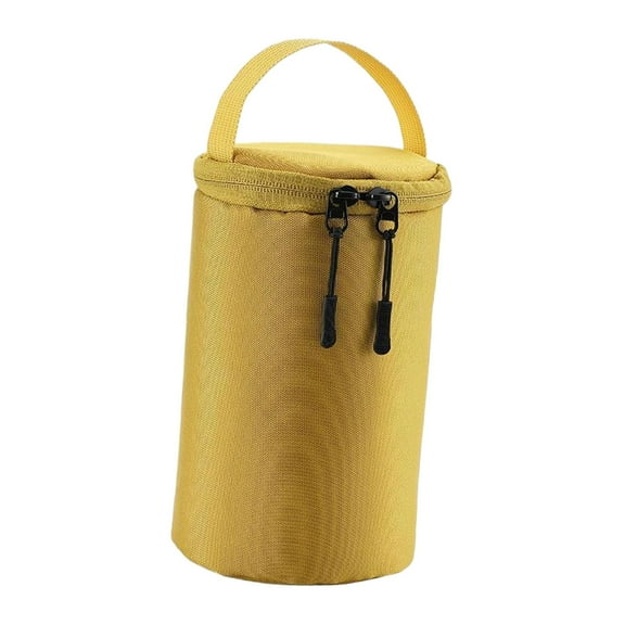 MAGIDEAL Portable Gas Tank Storage Bag Carry Case for Beach Picnic Outdoor Activities L Khaki L